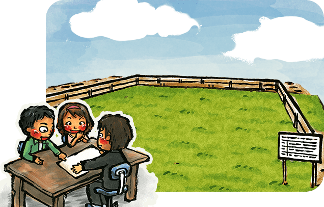 地盤改良ご提案　イメージイラスト