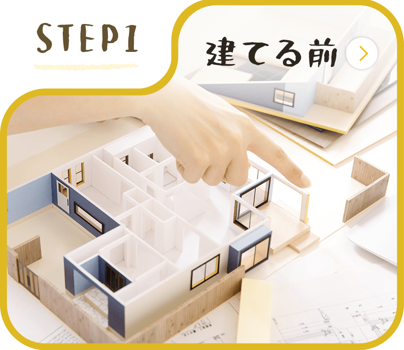 建てる前
