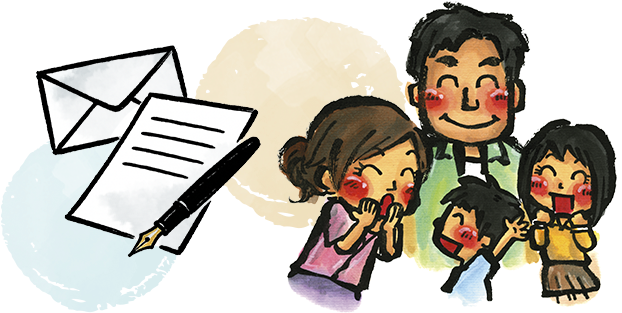 お客様の声　イメージイラスト